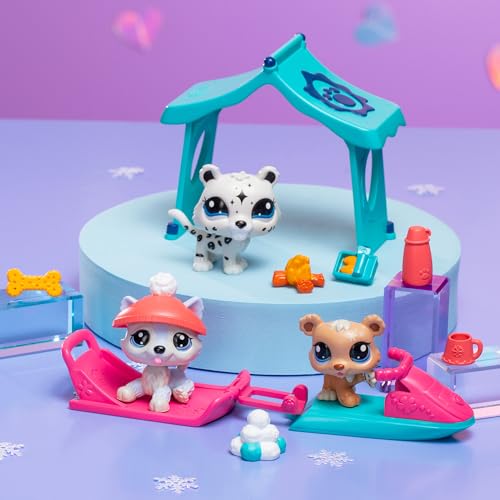 Littlest Pet Shop 00534 Snowy Day Play Pack - Lps Gen 7, Authentic Mystery Figures thumb #2