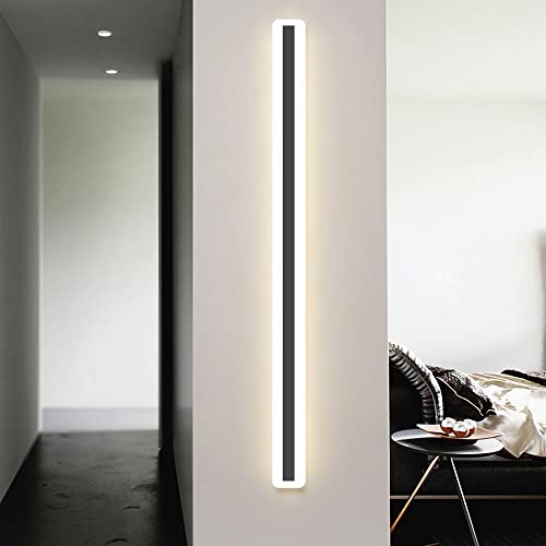 Aplique rectangular LED impermeable IP65 para pasillo y baño con luz blanca fría 6000K moderna 4