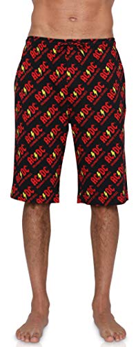 MJC Men's AC/DC Highway to Hell Long Sleep Shorts