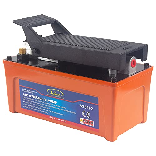 Bestool 10,000 Psi, 1/2 Gal Reservoir Foot-Operated Air Hydraulic Pump cover