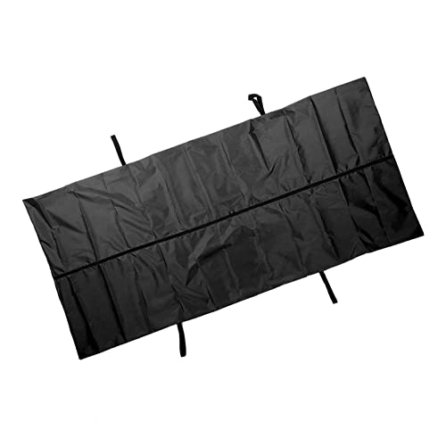 Schwerlast-Leichensack - Auslaufsicherer Kadaverbeutel mit Griffen - 210 x 75 cm - Schwarz