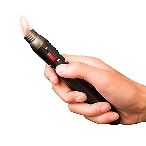 Goldnconn Mini Jet Pencil Flame 503 Torch Butane Gas Fuel Welding Soldering Lighter (503-Black) #TOP1