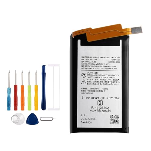 Vvsialeek New NM50 Replacement Battery Compatible with Motorola Razr 2022 XT2251-1 with Technical Toolkit