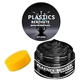 Auto Kunststoffteile Renovierer Schwarz, 100ml Auto Kunststoff Kratzer Entfernen, Plastik Kratzer Reparatur Für Fahrzeuge, Car Trim Restorer, Gummipflege Waches Mit UV Schutz Für Armaturenbrett