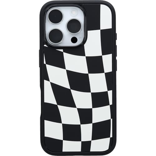 Image of OtterBox iPhone 16 Pro Symmetry Series Case - Wavy Charcoal Black -