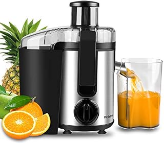 Juicer, Picberm Centrifugal Juicer Machines Easy to Clean, Wide Mouth Juice Extractor