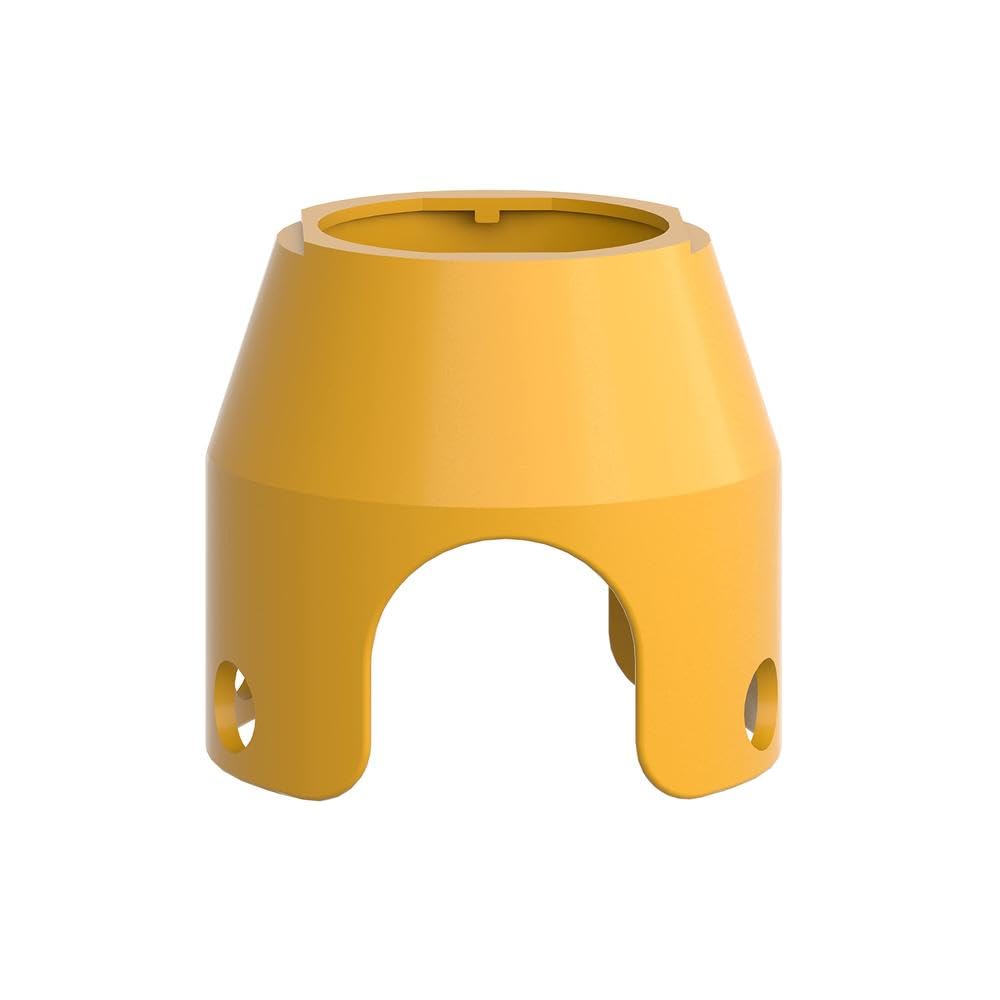 Schneider Electric - Harmony - garde métallique jaune pour arrêt d'urgence Ø40 - ZBZ1605