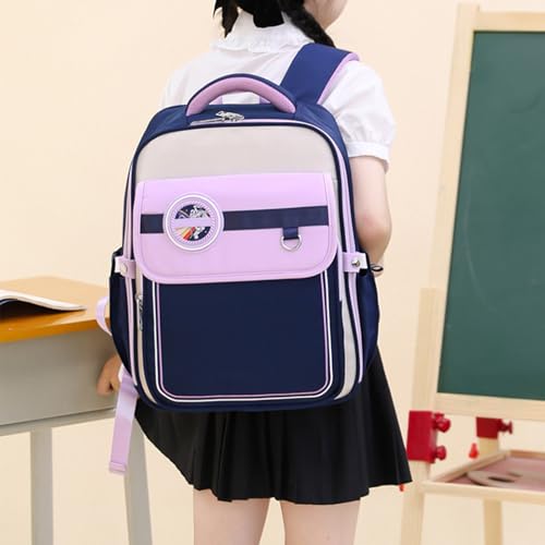 Sac à dos style britannique pour filles, finitions soignées - 5