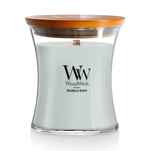 WoodWick Magnolia Birch Hourglass Candle