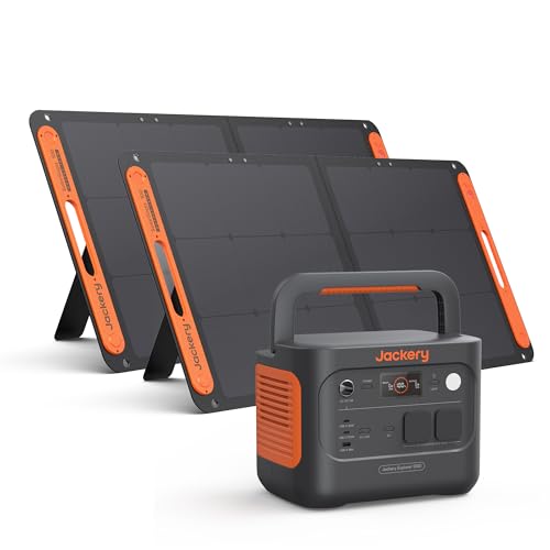 Jackery Powerstation 1000 v2 mit 2 * 100W Solarpanel, 1070Wh...
