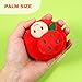 Niceup 24PCS Ladybug Kids Party Favors Small Plush Coin Purse Keychains 3 Inch Goodie Bag Fillers Cute Small Bug Plush Animal Stuffed Toys Pouches Stock Stuffers