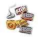HERSHEY'S and REESE'S Miniatures Assorted Chocolate Candy Party Pack, Halloween Candy, 32.9 oz