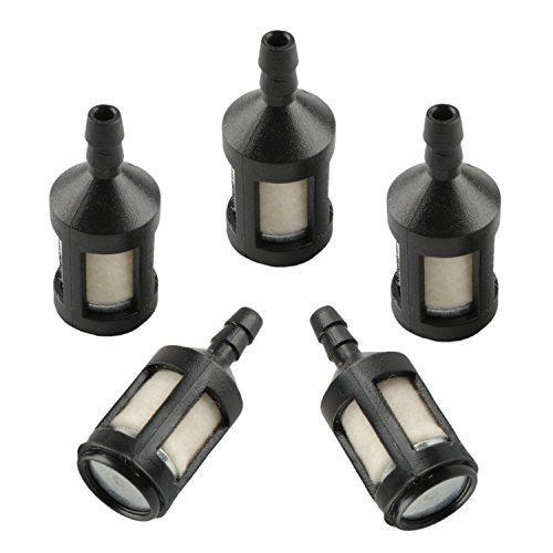 Poweka Lot de 5 Filtres à Essence ZF-1 pour ZAMA Homelite 49422 McCulloch 216985 MC-9182-310001 Tecumseh 410263