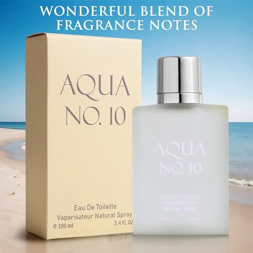 Urban Collection Aqua No 10 Eau De Toilette For Men - Citrus & Marine Fragrance thumb #3