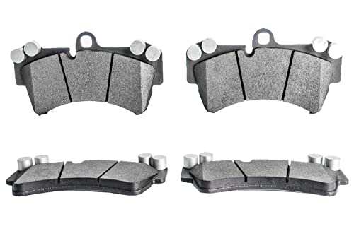 Image of Ceramic Front Brake Pads Kit D1014 Replacement For 2003-2010 Porsche Cayenne 2004-2010 VW Touareg Audi R8 2007-2015 Q7