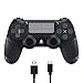 Produktbild Wireless Bluetooth Controller für PS-4/Playstation 4,Gaming Gamepad Controller für PS-4/Pro/Slim,Dual-Motor-Vibration 800mAh Touch-Panel,Kontroller Control für PS 4 (Schwarz)