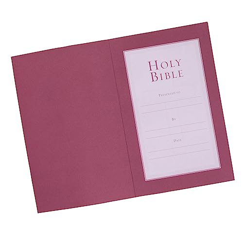 KJV Budget Gift & Award Soft Cover Burgundy
