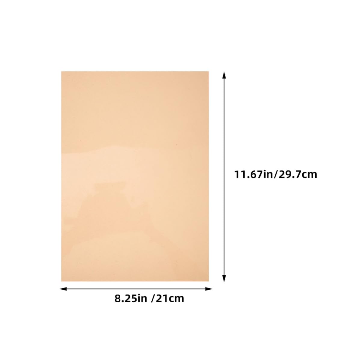 STOBAZA Filtres de Lumière LED 5 Feuilles Film Diffuseur, Feuilles à Atténuation de Lumière et Film PVC Transparent, pour Éclairage en Studio Photo et Salles de Classe