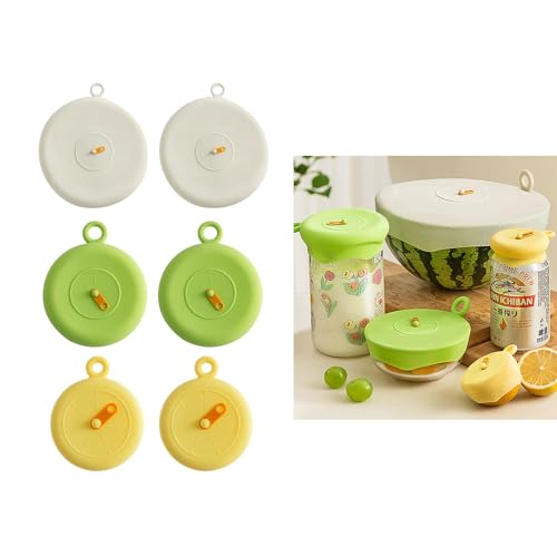 Pack Of 2 Reusable 10cm Lid Covers Practical Silicone Stretch Lids Bowl Food Wrap Sealed