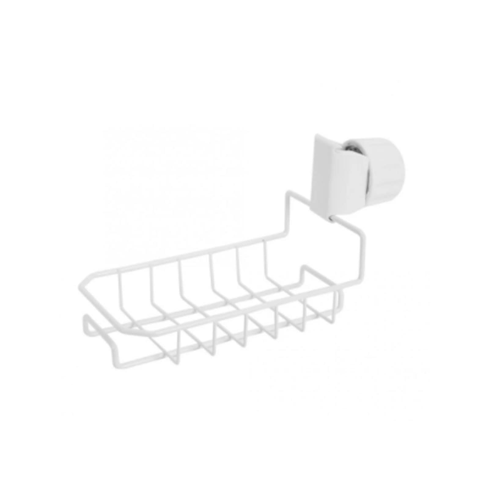 Pot and Pan Organizer Faucet Rack Shower Storage Shelves Sink Caddy Organizer Drainer Shelf Soap Sponge Storage Rack
