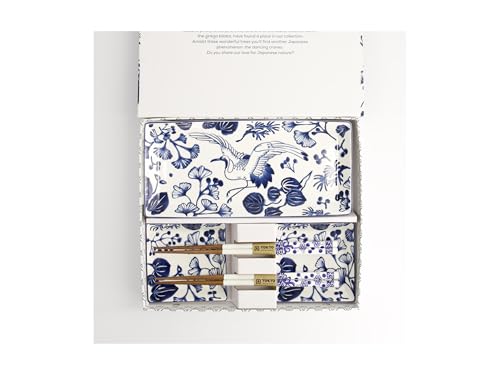 TOKYO design studio Flora Japonica Sushi-Set blau-weiß, 6-TLG., 2X...