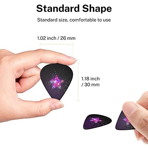 Color Stars Lot de 6 médiators pour guitare acoustique, guitare électrique, basse, ukulélé – fins, moyens et épais. - Les Beatles, Paul McCartney, John Lennon, RIngo Starr, George Harrison Color Stars Lot de 6 médiators pour guitare acoustique, guitare électrique, basse, ukulélé – fins, moyens et épais. – Image 8