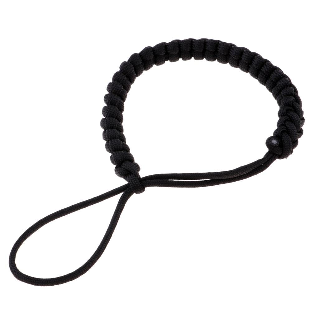 Anti-Lost Woven Wrist Strap for Camera Phone and Wallet Adjustable Black-image-25