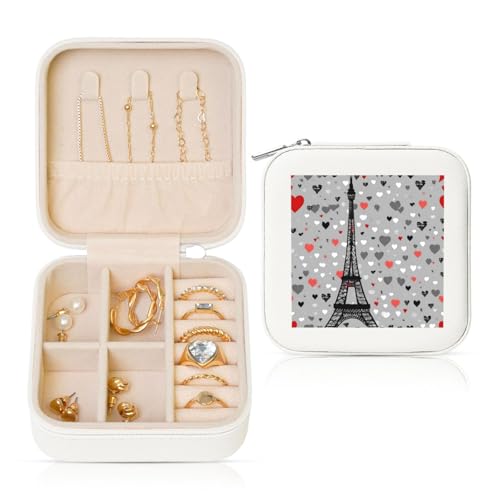 DRTGEDS Caja de joyería personalizada con...
