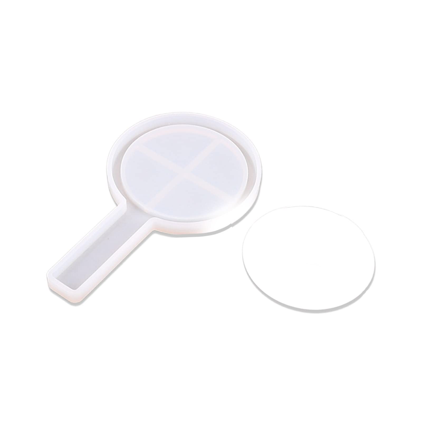 NEWFT Cover Resin Mold with Makeup Epoxy Resin Casting Mold Cosmetic Silicone for Crafts