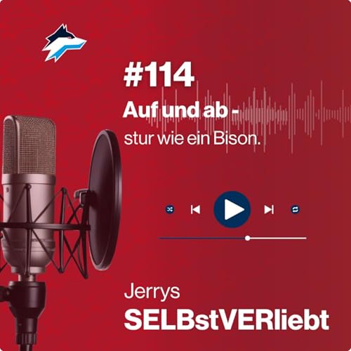 Auf und ab - stur wie ein Bison.