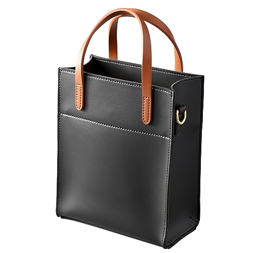 Bolso mini vintage de cuero vegano para mujer miniatura 1
