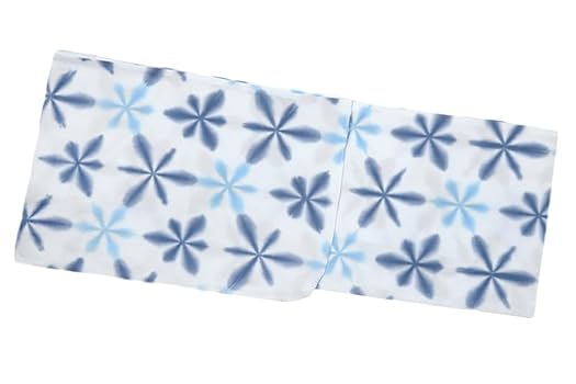 美品 板締め絞り 綿 洗える着物“一秒で心を奪う！瑠璃色の万華鏡”浴衣 K-66 美品 板締め絞り 綿 洗える着物“一秒で心を奪う！瑠璃色の万華鏡