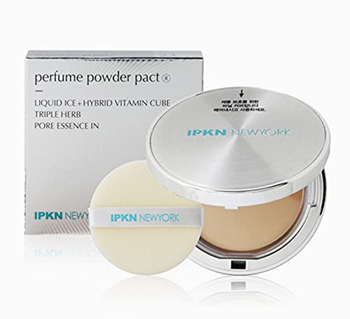 Miniatura 2 de IPKN Perfume en polvo Pact R mate 051oz para pieles grasascosméticos coreanos 21 beige nudo