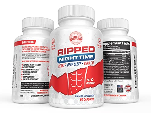 Umi Gummi Shred Belly Fat Night Time Fat Burner For Women Men Weight Loss Diet Pills Avoid Hormonal Weight Gain With Cla Metabolism Booster Sleep Support Carb Blocker Keto Menopause #TOP2