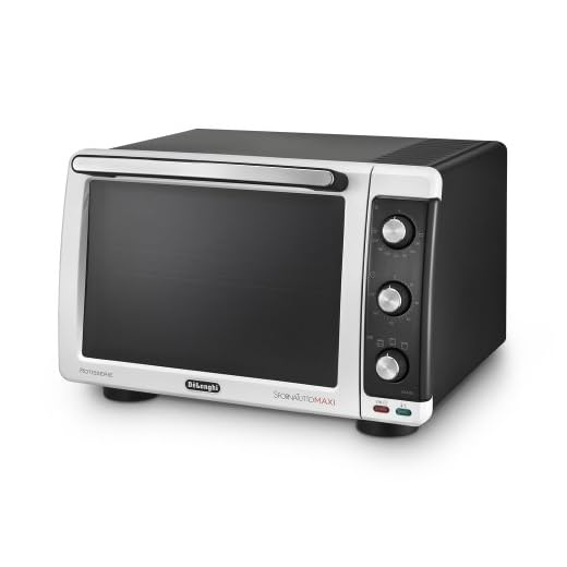 De'Longhi EO32352 Horno de sobremesa con 4 funciones de cocción, 2000 W, 32 L, acero inoxidable, plástico