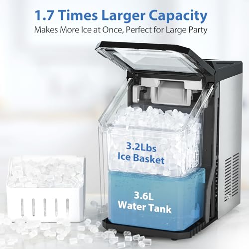 Countertop Nugget Ice Maker Machine