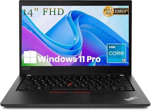 Lenovo ThinkPad T490s Laptop Computer i5-8th, 16GB RAM(Renewed)