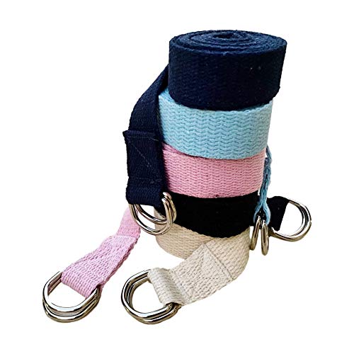 Cinto para Alongamento - Faixa/Strap - Yoga e Pilates - Cor Lisa (200 cm)