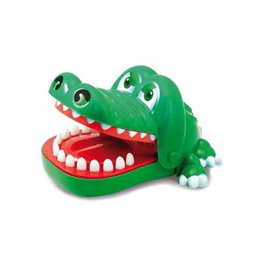 Teorema Giocattoli, Attenti al Coccodrillo!, Gioco Coccodrillo Giocattolo con Denti che Fanno Scattare la Bocca, Gioco da Tavolo di Suspense per Bambini e Famiglia