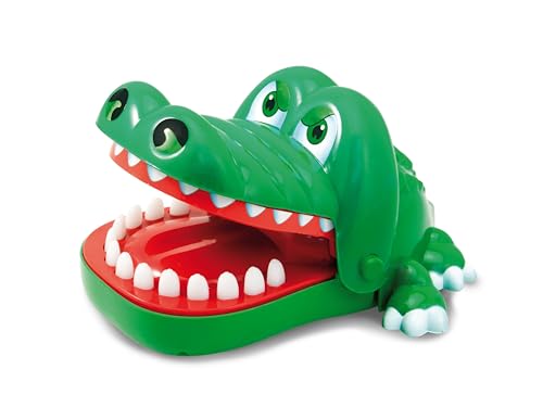 Teorema Giocattoli, Attenti al Coccodrillo!, Gioco Coccodrillo Giocattolo con Denti che Fanno Scattare la Bocca, Gioco da Tavolo di Suspense per Bambini e Famiglia