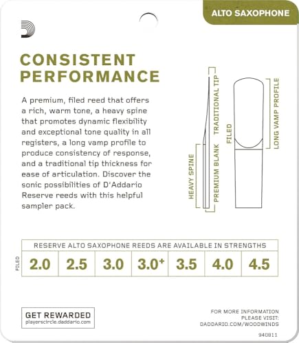 Rico DRS 3.0 Alto Sax