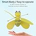 Flying Toys, Induction Flyings Toys, Cute Intelligent Induction Bee Shape Practical ABS, Flying Dolls, for Beginner for Outdoor