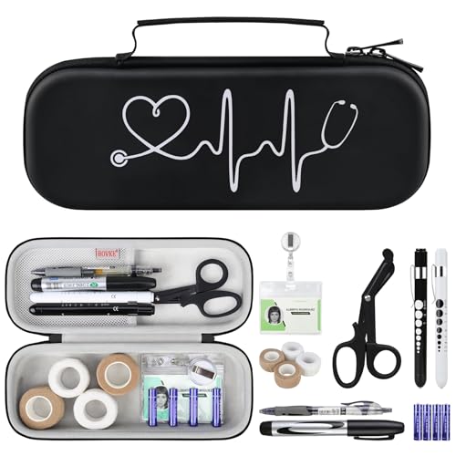 BOVKE 15 Pcs Stethoscope Case Sets Medical Supplies Include Steth...
