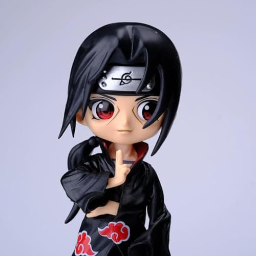 Image of Anime Cartoon Character Q Posket Action Figure | Limited Edition | Attractive Lightweight Durable Toy Figures for Home Decors Office Desk and Study Table - Itachi