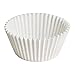Hoffmaster 610516 Fluted Bake Cup, Zip Pack, 2" Base x 1-1/4" Height, White (Pack of 10000)