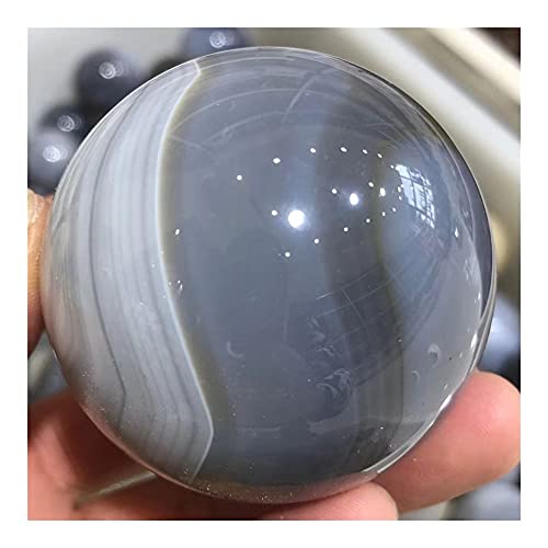 Sphère d'agate naturelle d'exception pour collectionneur de cristaux