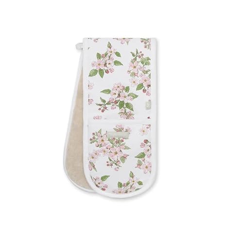 Sophie Allport Blossom Double Oven Glove - 100% Cotton