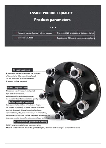 Entretoise de roue supprime vibration moyeu 54.1