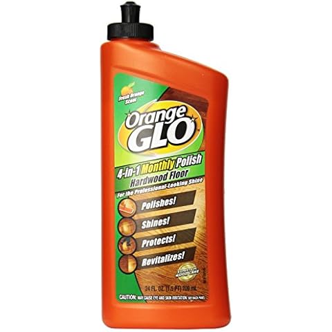 Orange Glo Hardwood Floor 4-in-1 Monthly Polish, 24 Oz (Pack of 2) Cover