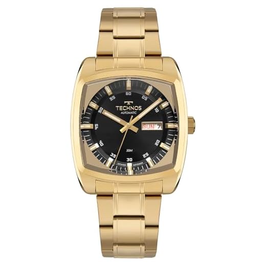 Relógio Technos Masculino Automatico Dourado - 8205OM/1P